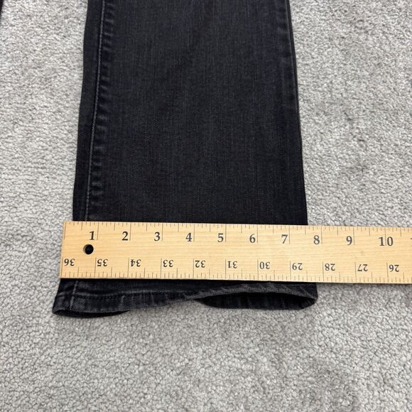 Levi's 315 Shaping Bootcut Denim Jeans Women 28 Black Mid Rise Stretch 28x33 - Picture 16 of 16